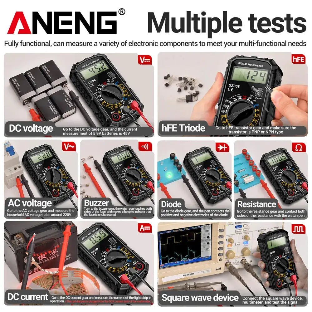 Precise Multimeter for DIY Electronics