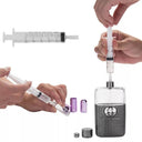 Precise Plastic Syringe Perfume Dispenser for Easy Refilling