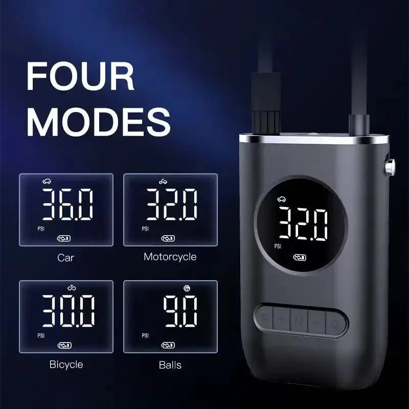 Precise Tire Pump for Drivers On Road