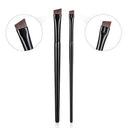 Precision Angled Brow & Liner Brush Set for Makeup Perfection