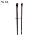 Precision Angled Brow & Liner Brush Set for Makeup Perfection