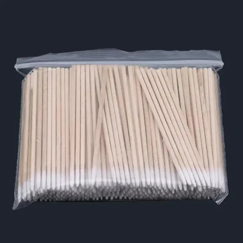 Precision Beauty Makeup And Tattoo Removal Swab Wood Handle
