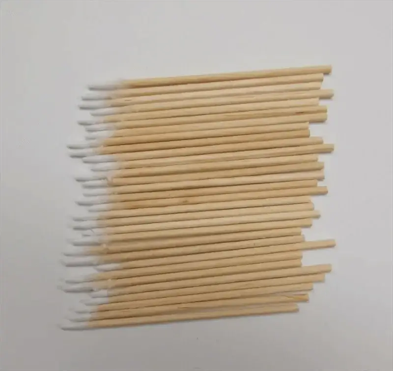 Precision Beauty Makeup And Tattoo Removal Swab Wood Handle