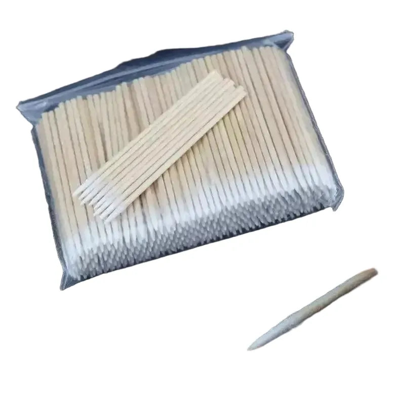 Precision Beauty Makeup And Tattoo Removal Swab Wood Handle — product view 1