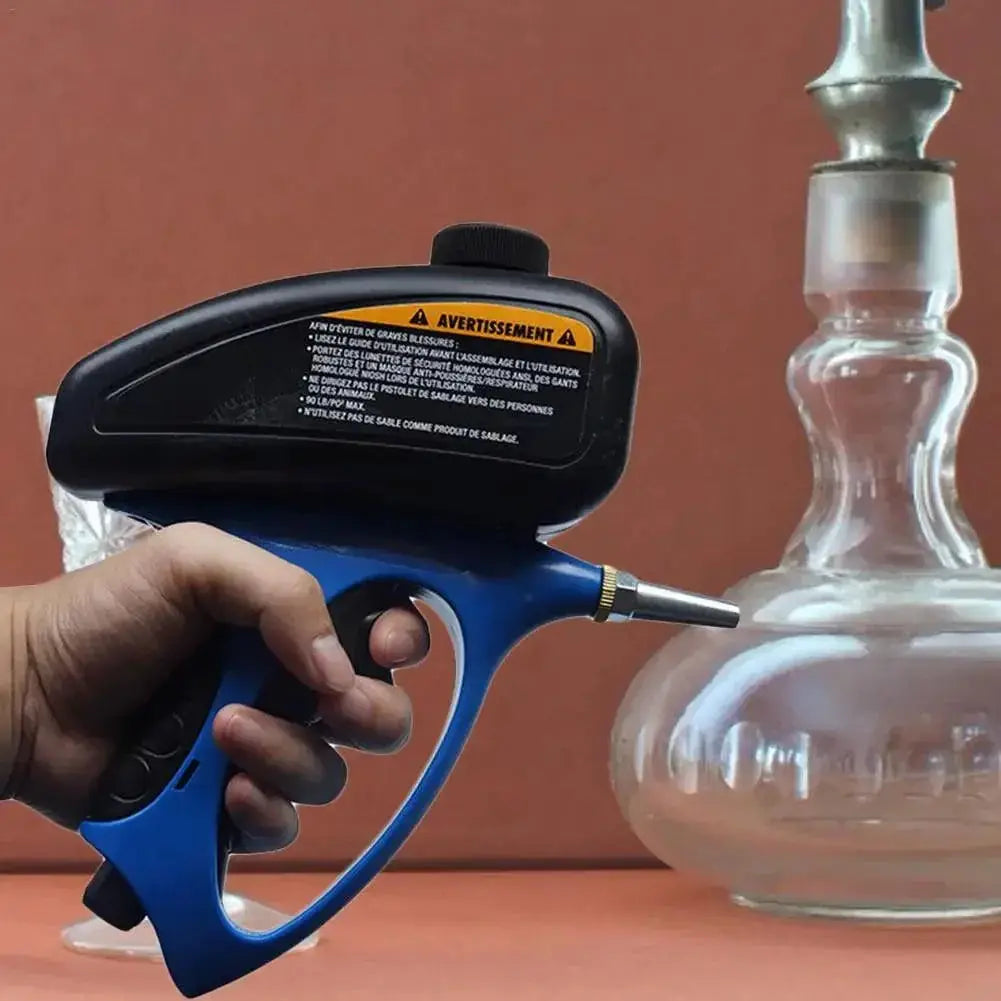 Precision Blaster Portable Sand Blaster for DIY Projects
