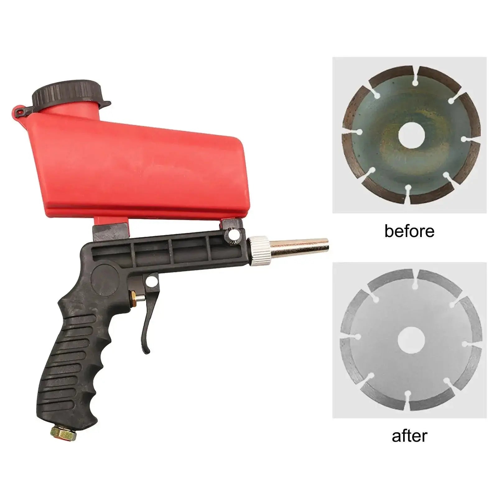Precision Blaster Portable Sand Blaster for DIY Projects