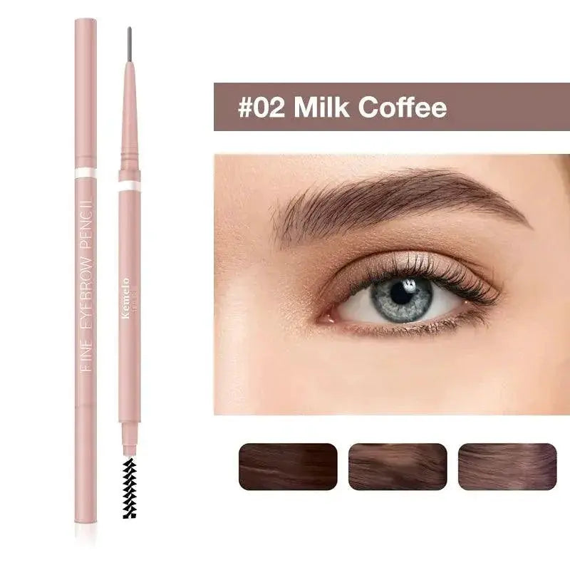 Long Lasting Brow Pencil for Bold Brows — 02 Milk Coffee(2Pcs)