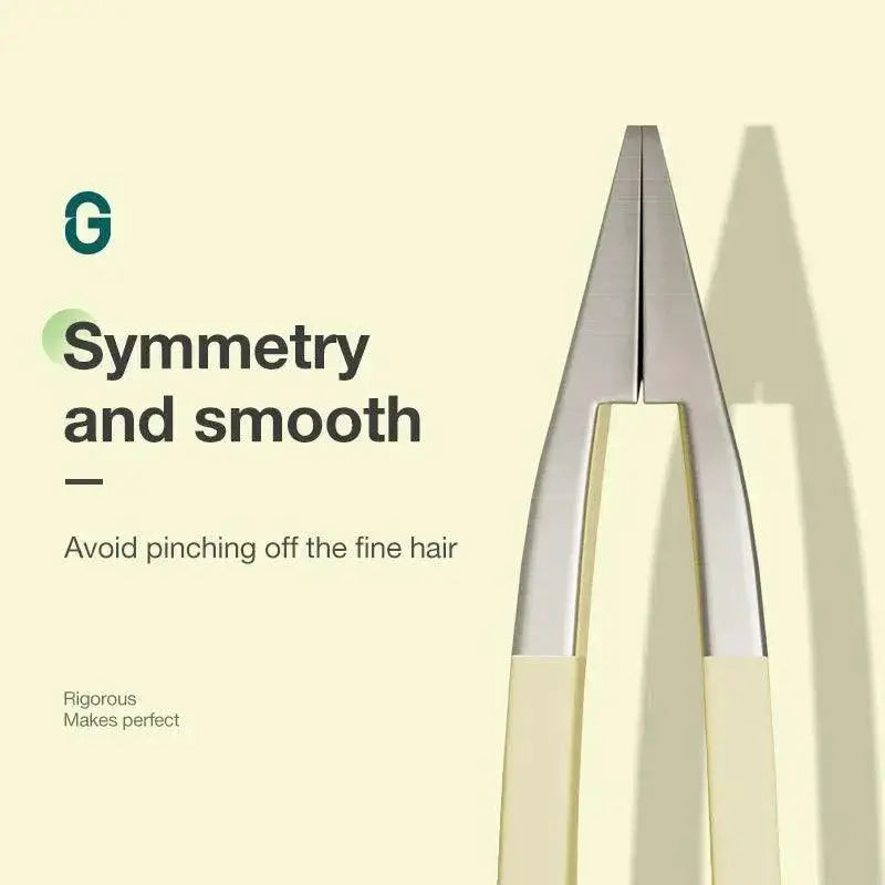 Precision Curve Eyebrow Tweezers for Perfect Hair Removal