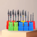 Precision Diamond Nail Drill Bit Set for Stylish Manicures