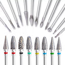 Precision Diamond Nail Drill Bit Set for Stylish Manicures