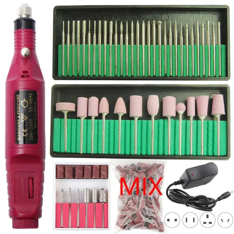 Precision Electric Nail Drill Set For Salon Quality Nails