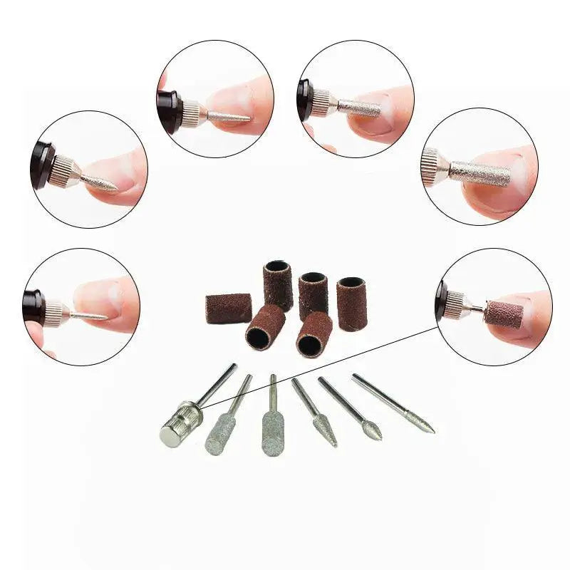 Precision Electric Nail Drill Set For Salon Quality Nails
