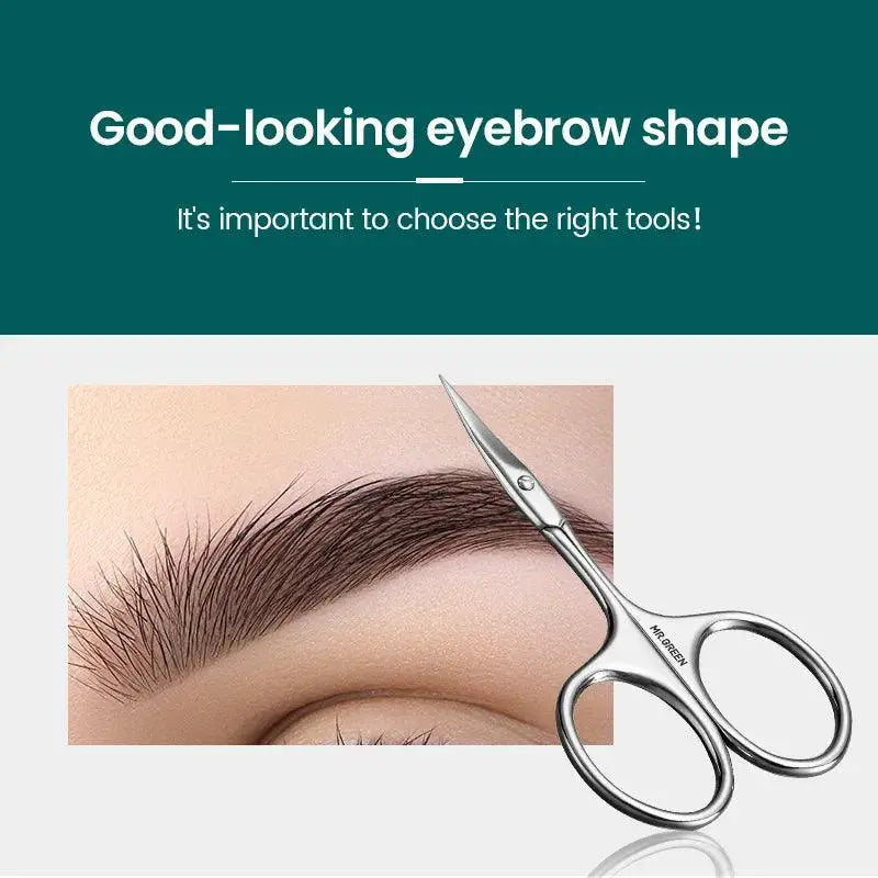 Precision Eyebrow Scissors Professional Manicure Trimmer