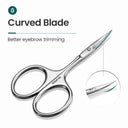 Precision Eyebrow Scissors Professional Manicure Trimmer