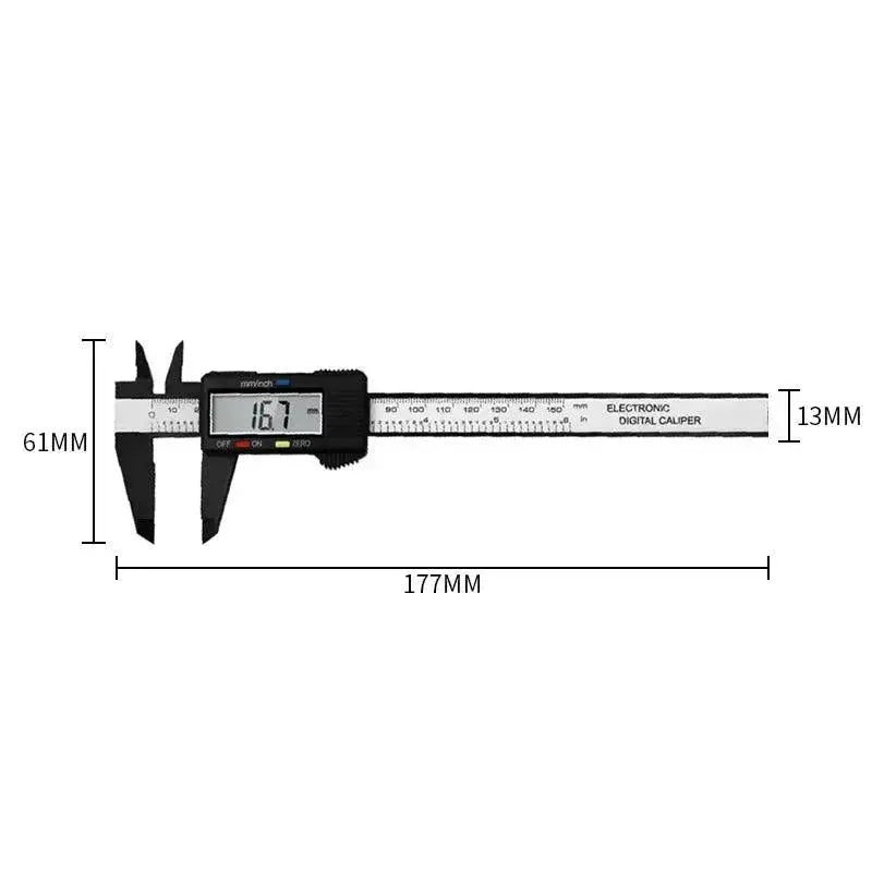 Precision Eyebrow Tattoo Vernier Caliper With LCD Display