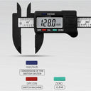 Precision Eyebrow Tattoo Vernier Caliper with LCD Display
