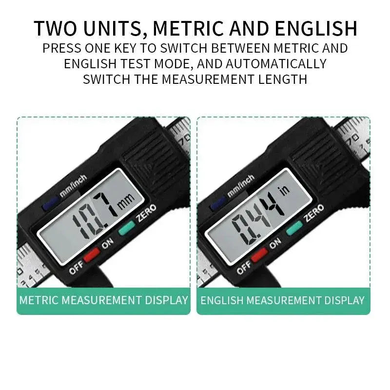 Precision Eyebrow Tattoo Vernier Caliper With LCD Display