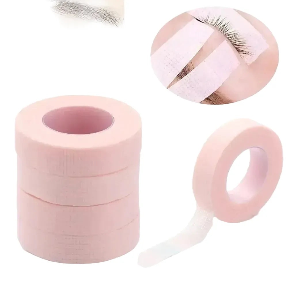 Seamless Isolation Eyelash Tape for Pros — 3Pcs Green 9m