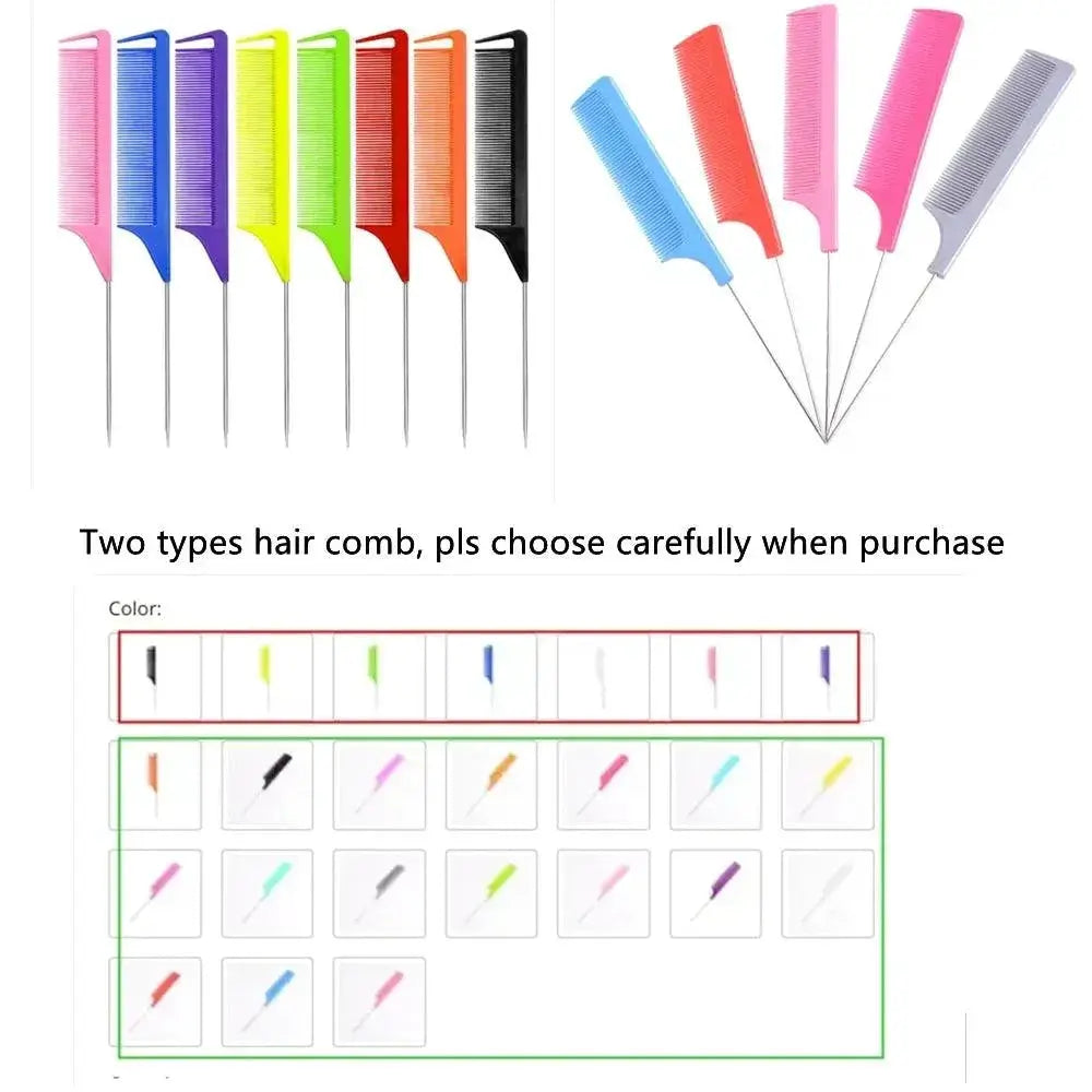 Precision Hair Styling Comb Anti Static Needle Design Tool