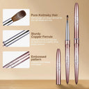 Precision Kolinsky Hair Nail Brush for Professional Control