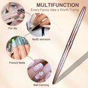Precision Kolinsky Hair Nail Brush for Professional Control