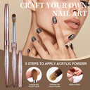 Precision Kolinsky Hair Nail Brush for Professional Control