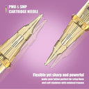 Precision Micropigmentation Cartridge Needles for Tattooing