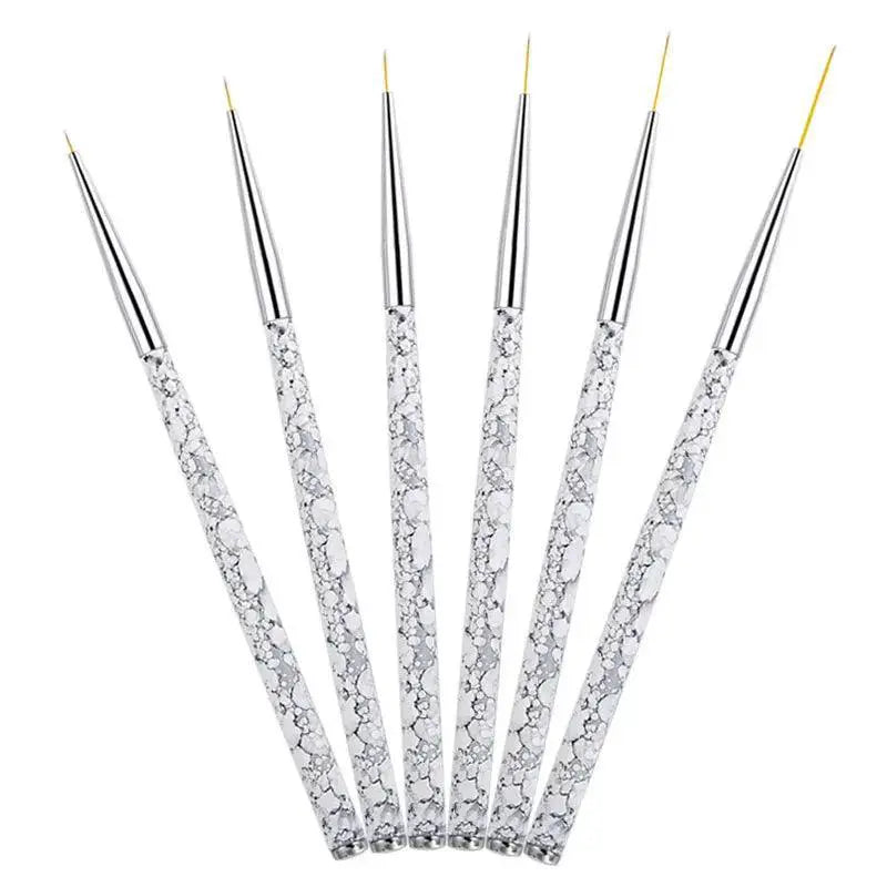Precision Nail Art Brushes For Professional Manicure Designs