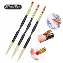 Fine Line Nail Art Brushes For Manicures