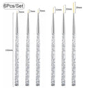 Fine Line Nail Art Brushes For Manicures