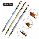 Fine Line Nail Art Brushes For Manicures