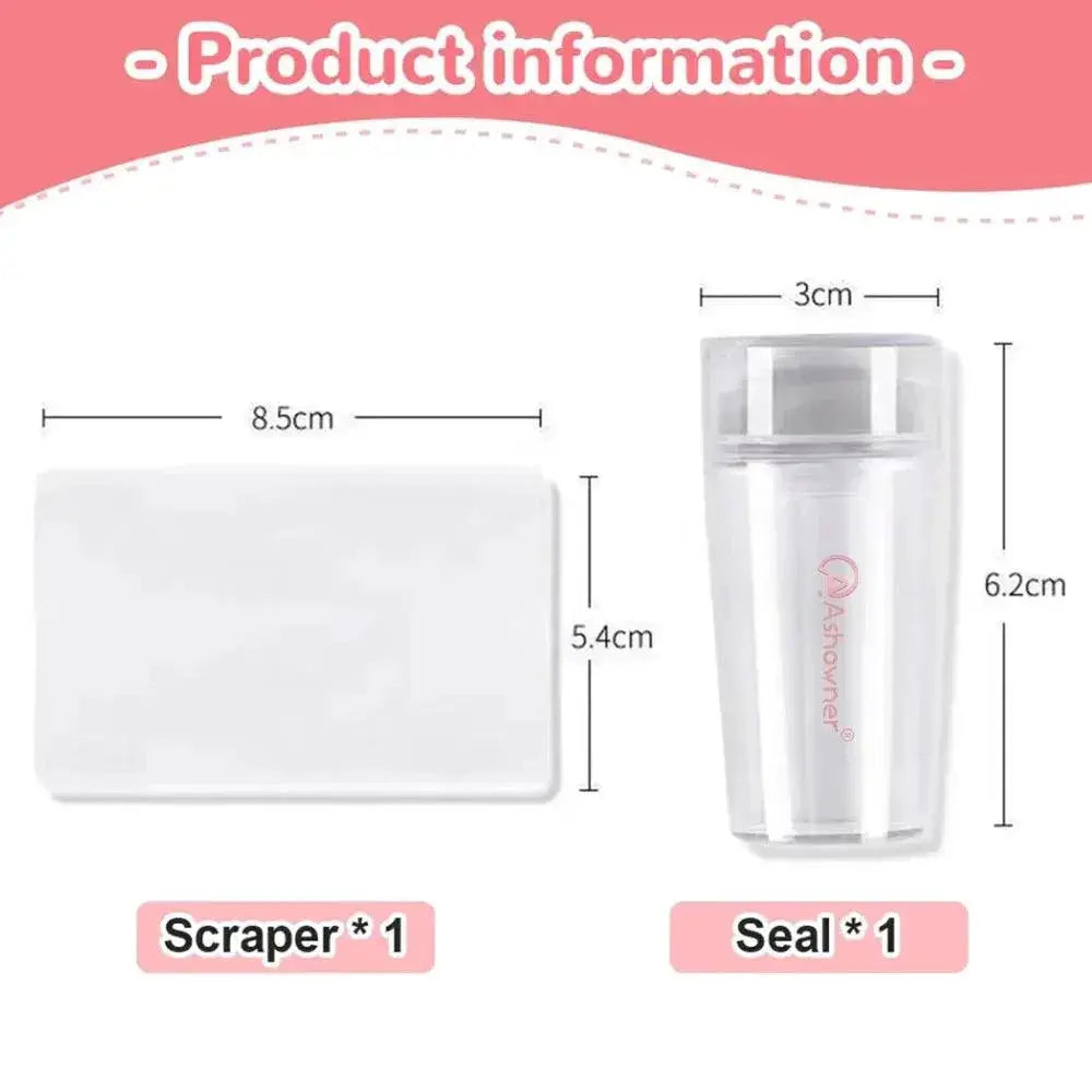 Precision Nail Art Stamper for Flawless Designs at Home