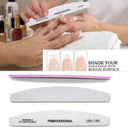 Salon-Quality Nail File Kit for Home Use