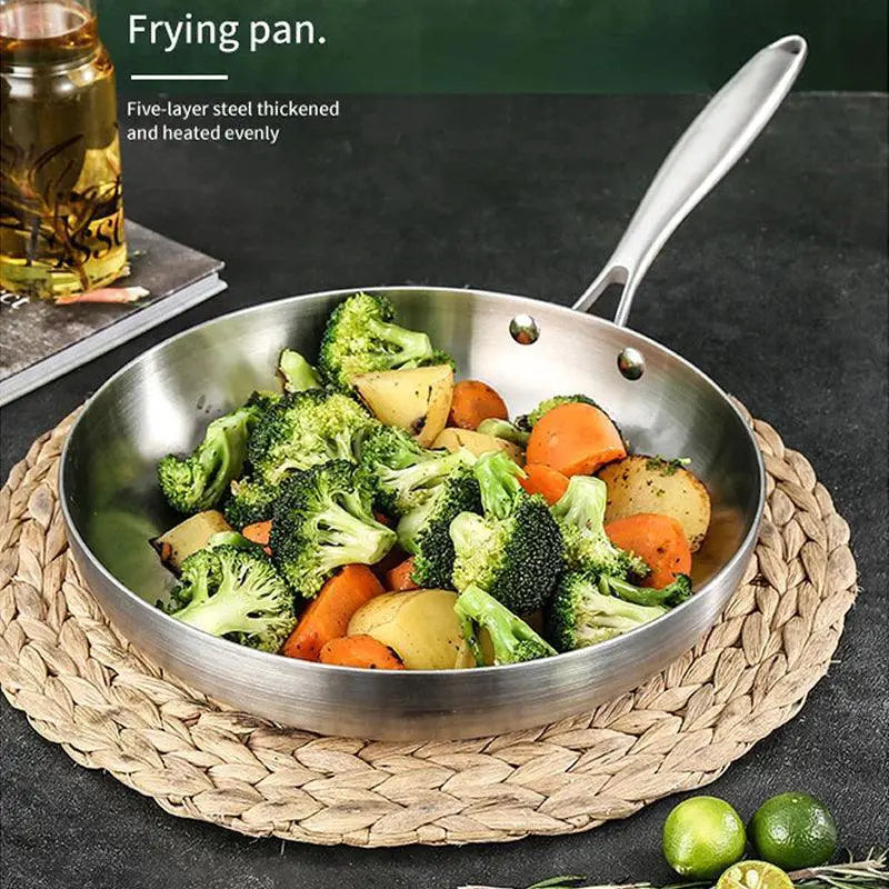 Premium 304 Stainless Steel Nonstick Frying Pan 11 Inch