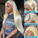 Premium 613 Blonde Human Hair Lace Front Wig Options