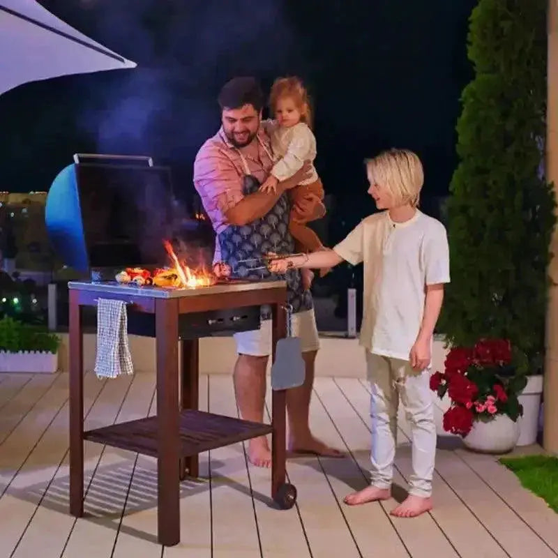 Stainless Steel BBQ Sausage Tongs For Perfect Grilling