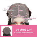 OurLume Lace Front Wig Realistic Look