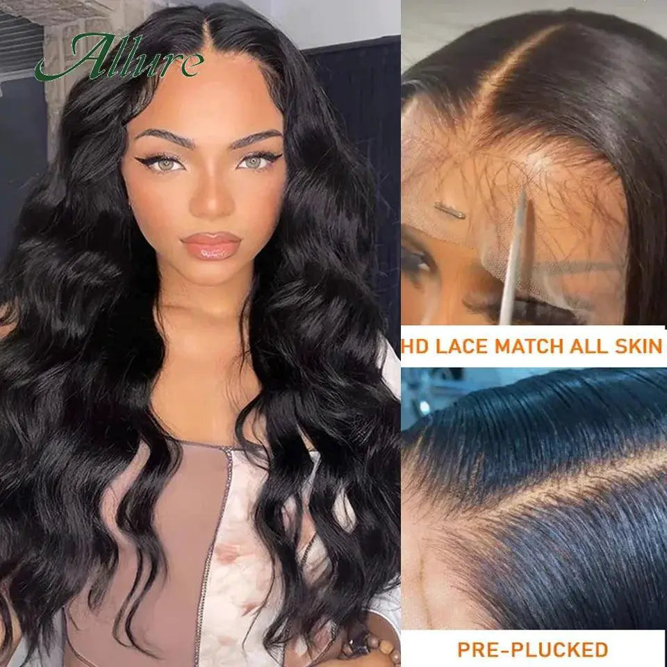 Remy Brazilian Body Wave Lace Front Wig Effortless Elegance