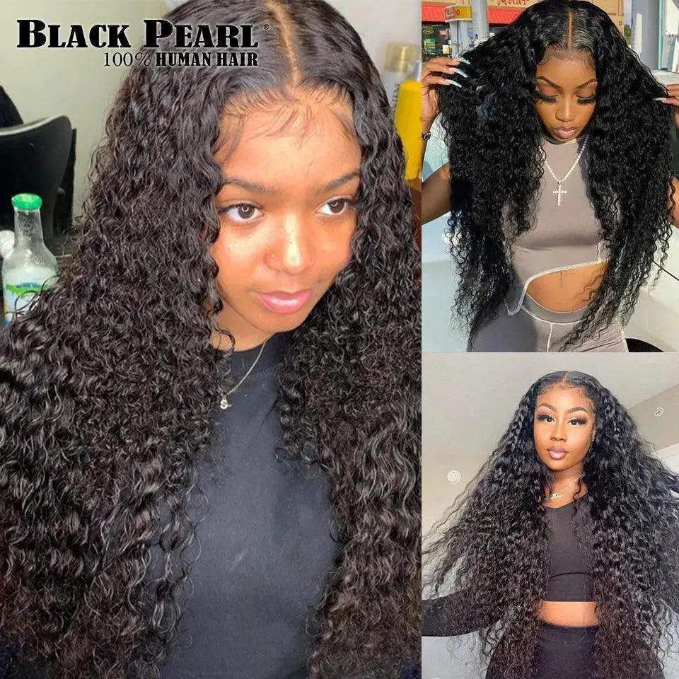 Premium Brazilian Deep Wave Hair Bundle With HD Lace Closure