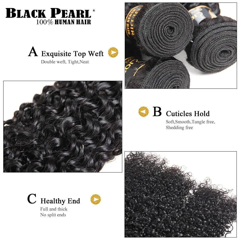 Premium Brazilian Deep Wave Hair Bundle With HD Lace Closure