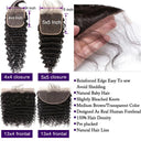 Premium Brazilian Deep Wave Hair Bundles with Lace Frontal
