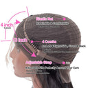 Premium Brazilian Deep Wave Lace Front Bob Wig 55