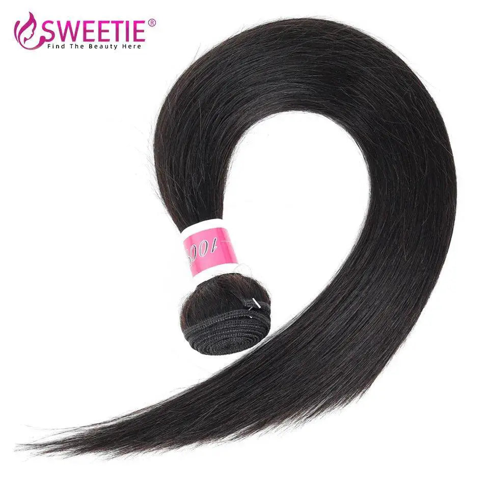 Premium Brazilian Remy Hair Bundle With Frontal Extensions