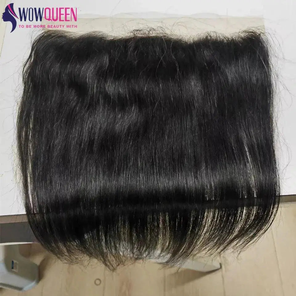 Premium Brazilian Remy Human Hair Lace Frontal Set Natural