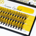Premium Customizable Faux Mink Cluster Lashes for Eyes