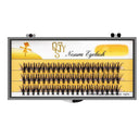 Premium Customizable Faux Mink Cluster Lashes for Eyes