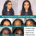 Natural Hairline Deep Wave Wig For Pros
