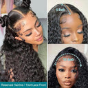 Natural Hairline Deep Wave Wig For Pros