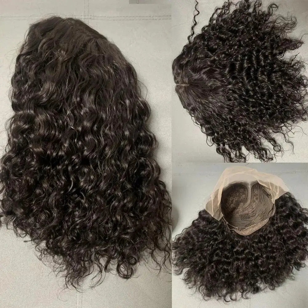 Premium Deep Wave Lace Frontal Bob Wig Brazilian Hair