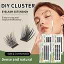 Premium DIY Russian Feather Cluster Eyelashes for Beauty
